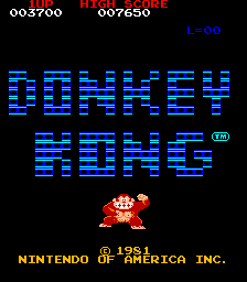 Donkey Kong Title