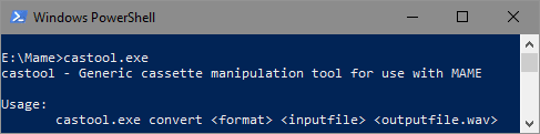Castool.exe Command Line