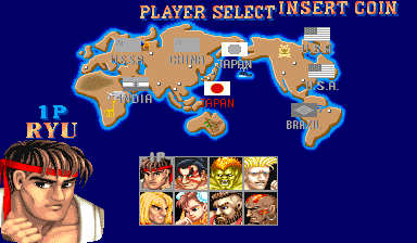 Street Fighter 2 Select