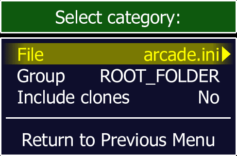 Category Filter